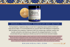 Pregnancy (unscented) Magnesium Body Butter