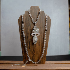 Black Onyx and Tourmalated Quartz