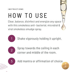 Aaram Room & Smudge Spray