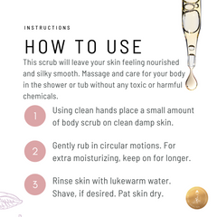 Cheeni Sugar & Salt Body Scrub