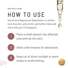 Arnica Magnesium Body Butter