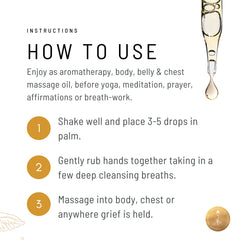 Kushi (Happiness) Aromatherapy Grief Oil