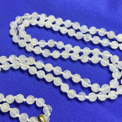 Moonstone Ganesha Mala 8mm