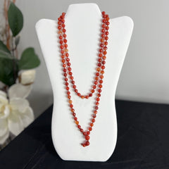 Carnelian Mala 8mm