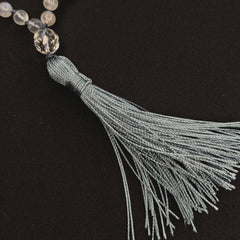 Moonstone Hand Mala 6mm | 27 Beads | Prayer Beads | Hand Knotted
