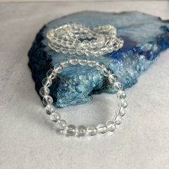 8mm Clear Quartz Bracelet