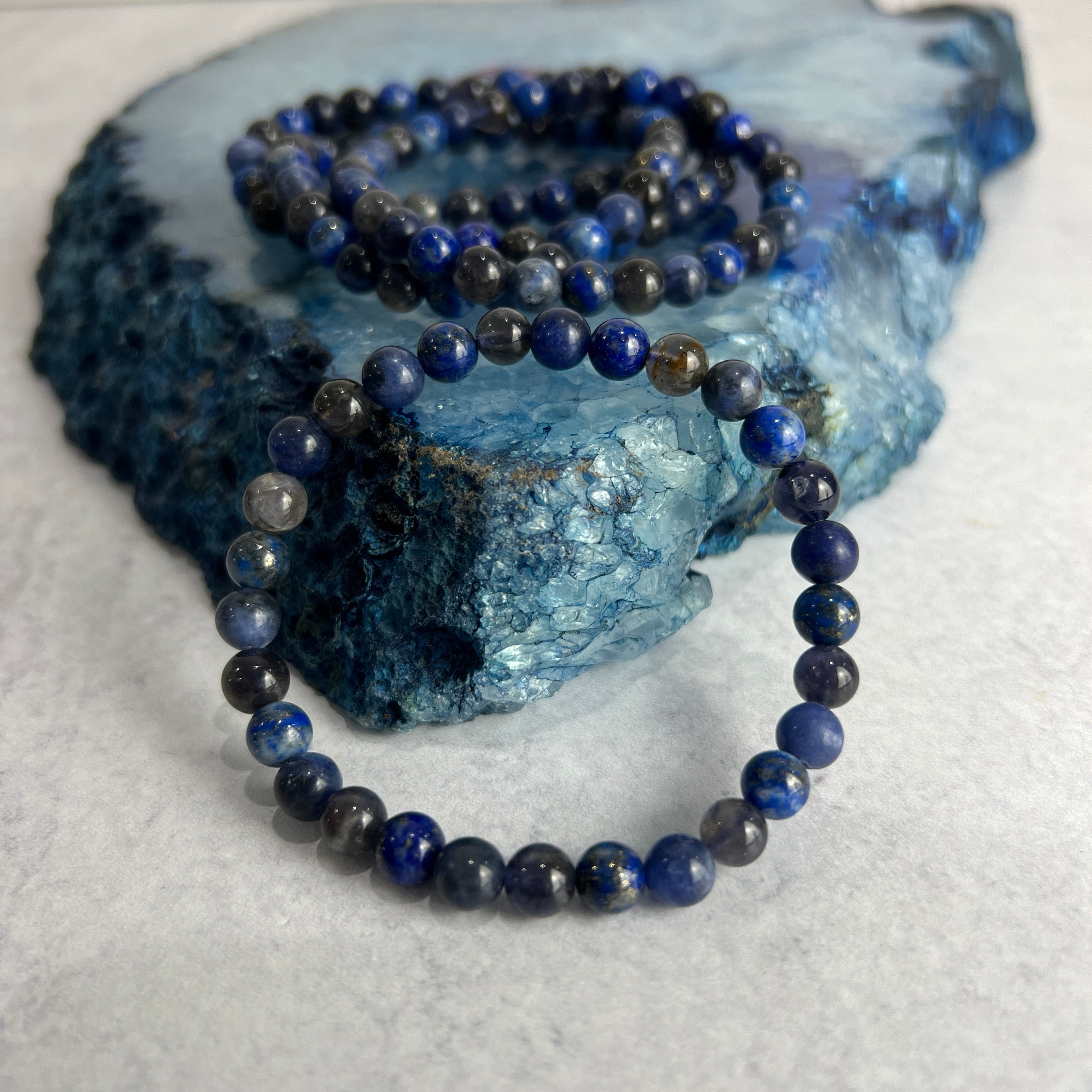 6mm Lapis Lazuli Bracelet