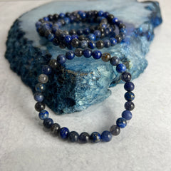 6mm Lapis Lazuli Bracelet