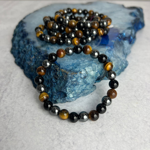 8mm Grounding & Protection Bracelet