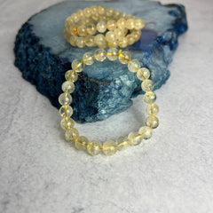 8mm Citrine Bracelet