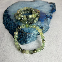 6mm Prehnite Bracelet