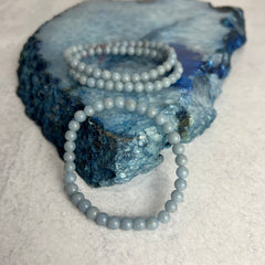 6mm Angelite Bracelet