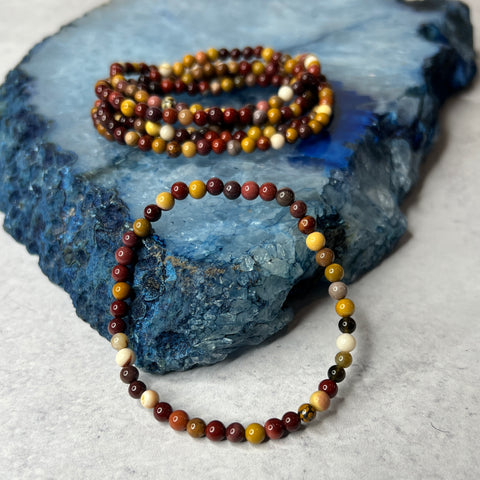 4mm Mookaite Bracelet