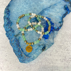 Prosperity Bracelet (Aventurine, Citrine & Pyrite) 6mm