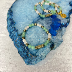 Prosperity Bracelet (Aventurine, Citrine & Pyrite) 6mm