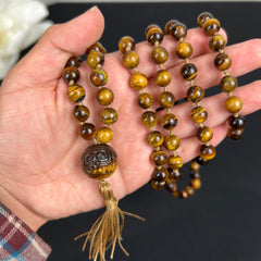 Tigers Eye Mala 8mm