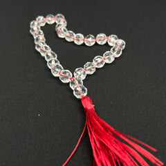 Clear Quartz Hand Mala 10mm