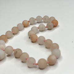 Matte Pink Aventurine Hand Mala 8mm (27 beads)