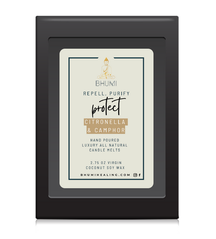 Luxury All Natural Candle Melts - Repell, Purify, Protect
