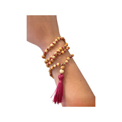 Palo Santo Mala with Red Cord