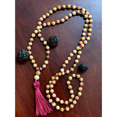 Palo Santo Mala with Red Cord